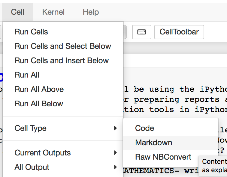 hot key to run python jupyter notebook